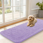 OLANLY Dog Door Mat for Muddy Paws 47x20, Super Absorbent Chenille Mud Mat | by OLANLY