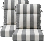 Unimatta Outdoor High Back Chair Cushion Seat Pads, 44 x 21 Inch by Unimatta