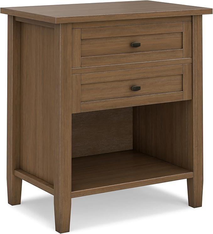 SIMPLIHOME Warm Shaker Nightstand by SimpliHome
