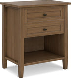 SIMPLIHOME Warm Shaker Nightstand by SimpliHome