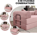 79'' Convertible Couch Bed, Folding Sleeper Sofa - Image 3