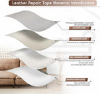 KING MOUNTAIN Leather Repair Patch, 2 Packs 9 x 11 Inches self Adhesive Leather - Image 3