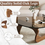 Glass Coffee Table, Triangle Coffee Table - Image 4