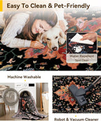 RELEANY Washable Area Rug, Runner 2'x6', Water Repellent, Pet Friendly - Image 6