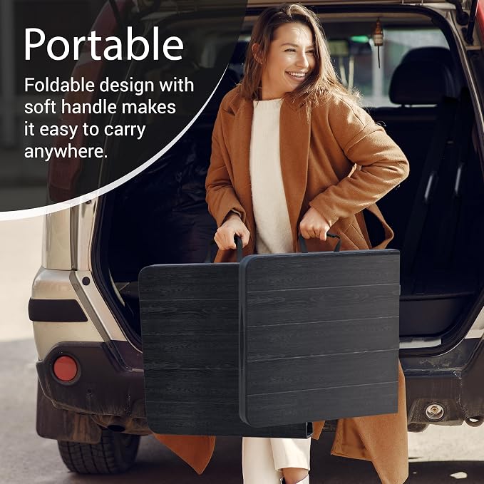 4 Feet Foldable Table Adjustable Height - Image 5