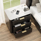 Fluted Nightstand Set of 2 - Image 8