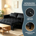4 in 1 Convertible Sofa Bed, Pull Out Couch - Image 6