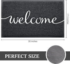 Door Mat Welcome Mat Floor Mat for Entryway, High Traffic Areas | Low Profile - Image 3