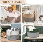 INDRESSME Extra Large Woven Baskets - Image 5
