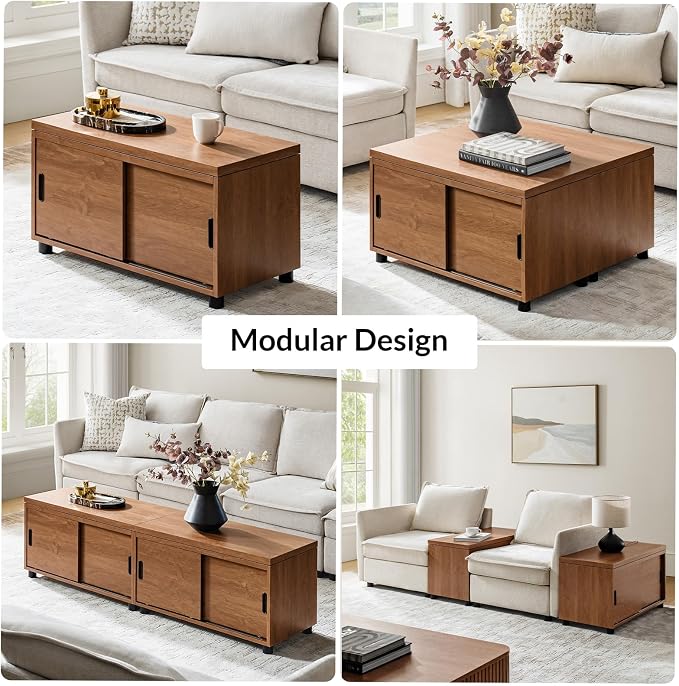 HULALA HOME Sofa Side Tables Set of 2 - Image 3