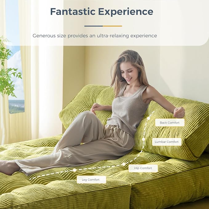 MAXYOYO Folding Sofa Bed, Convertible Sleeper Chair - Image 7