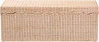 Bali & pari Damita Scallop Natural Rattan Chest - Image 4