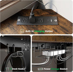 SIAGO L-Shaped Standing Desk - Image 9