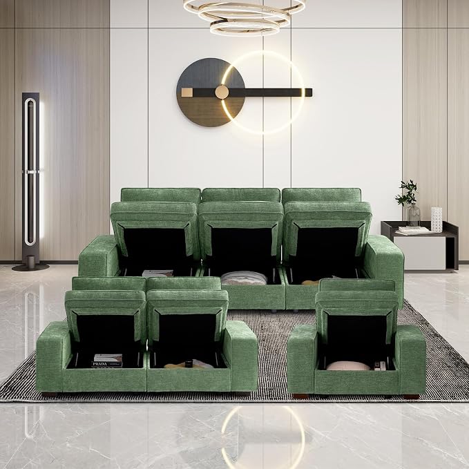 TEKAMON 73" Modular Sofa Couch - Image 3