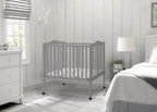 Delta Children Folding Portable Mini Baby Crib - Image 8