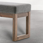 SIMPLIHOME Milltown Large Ottoman Bench - Image 5