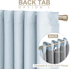 Faux Linen Total Blackout Curtains - Image 3