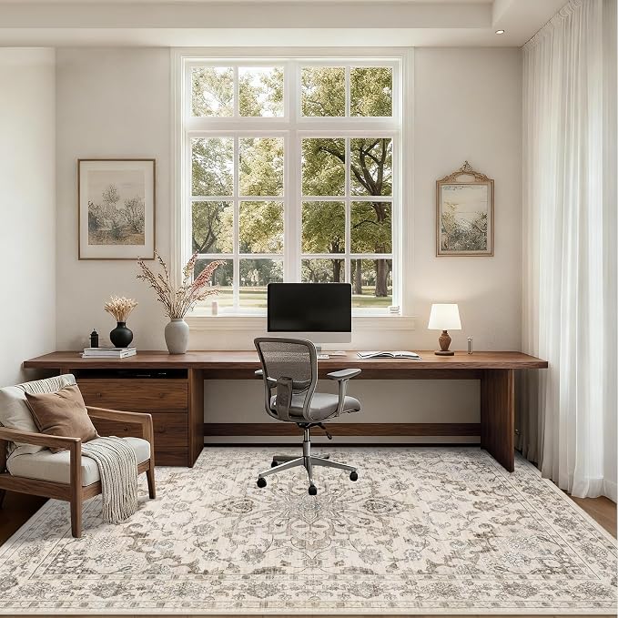 3x5 Area Rugs Living Room: Washable Rug - Image 5