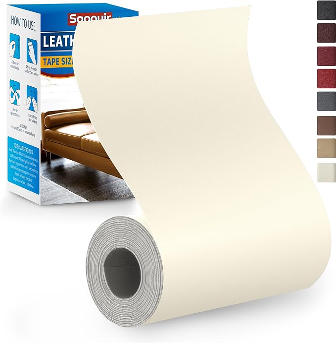 Leather Repair Patch Tape Kit, Vinyl Leather Repair Kit by Sgooyir
