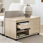 HULALA HOME Sofa Side Table by HULALAHOME