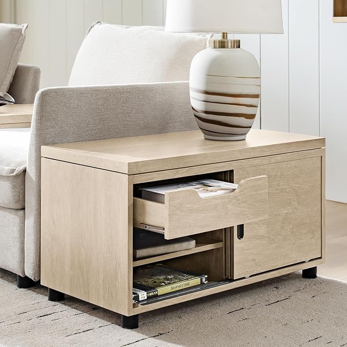 HULALA HOME Sofa Side Table by HULALAHOME