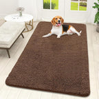 OLANLY Dog Door Mat for Muddy Paws 59x32, Super Absorbent Chenille Mud Mat | by OLANLY