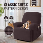 TAOCOCO Recliner Cover 4-Pieces, Recliner Stretch Sofa Slipcover, Recliner - Image 2