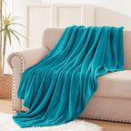 Exclusivo Mezcla Soft Large Fleece Throw Blanket - Image 3