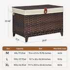 Honjourai Wicker Storage Basket - Image 7