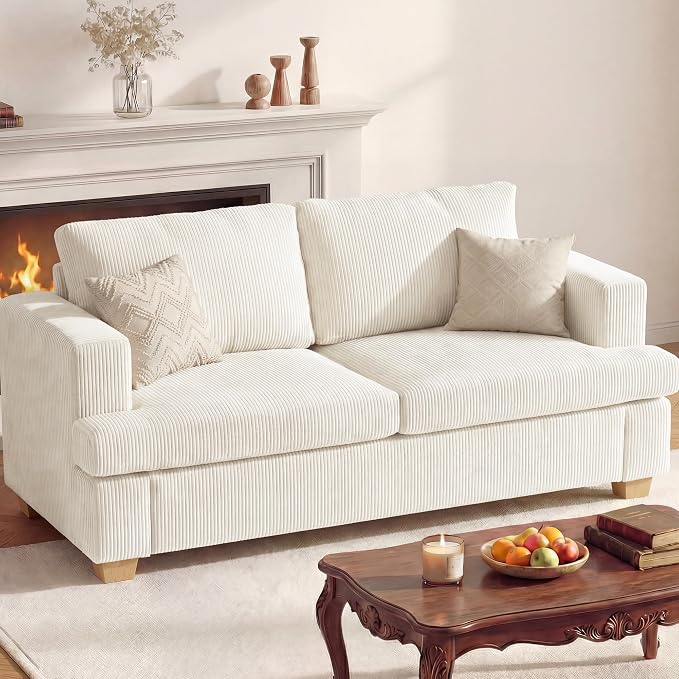Apicizon Modern 63" Loveseat Sofa Couch by APICIZON