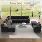 Vesgantti Large Modular Sectional Sofa, Big Comfy Cloud Couch - Image 8
