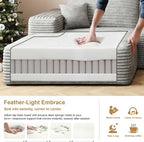 AUGOP 108" Sectional Couches for Living Room Modern Modular Sofa - Image 4