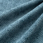 MIULEE Soft Decorative Chenille Pillow Covers Smoke Blue 18x18 Pack of 4 | - Image 3
