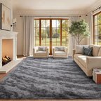 8x10 Ft Extra Large Shag Rugs for Living Room, Ultra Soft Fluffy Furry Area by Cuzwlovita