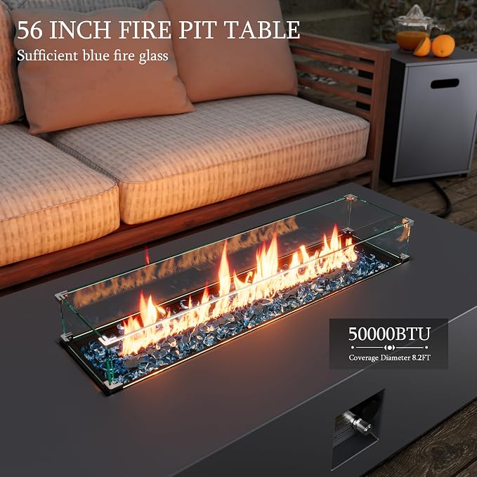 UPHA 8 Pieces Patio Furniture Set - Image 4