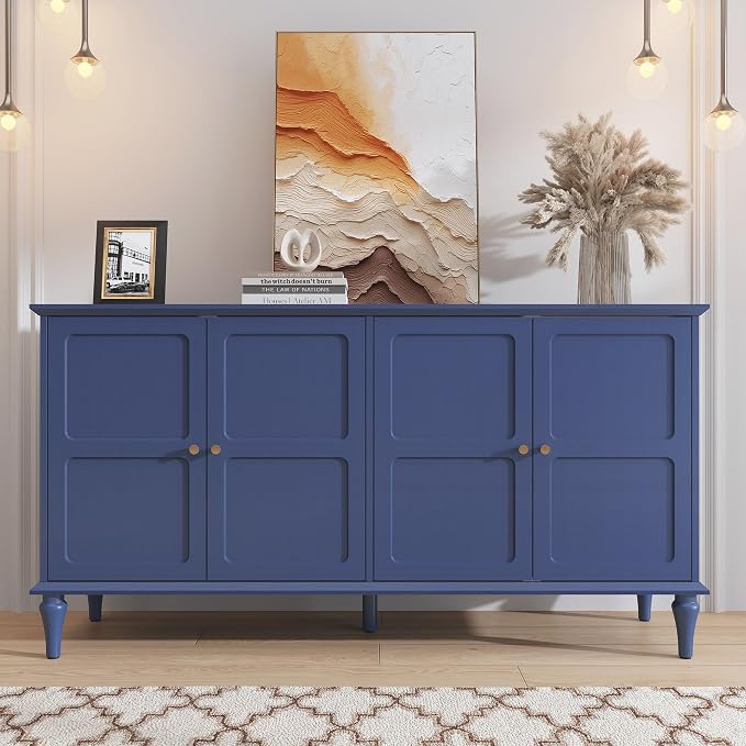 ARTPOWER 58'' Sideboard Buffet Cabinet by PowerofArtBetterforLife
