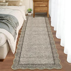 GarveeHome Scalloped Washable 2x10 Kitchen Runner Rug Non Slip - Image 8
