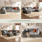mopio Oversized Modular Sectional Sofa - Image 3