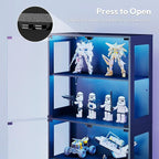 Lamtor 67-inch Glass Display Cabinet – Curio Cabinet - Image 6
