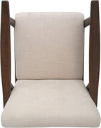 Christopher Knight Home Aurora Mid-Century Modern Accent Chair, Rubberwood - Image 9