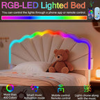 Full Upholstered Children’s Bed - Image 9