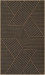 Lahome Enfys Modern Geometric Outdoor Easy Jute Rug, 3x5 Indoor Outdoor Rugs - Image 8