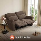 MCombo 64.6" Wall Hugger Power Loveseat Recliner Sofa - Image 6