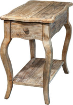 Rustic Reclaimed Wood Accent Table - Image 3