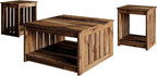 HOME DESIGN Nashua 3 Piece Coffee Table Set - Image 4