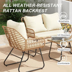 LEX CRAFT 4-Piece Outdoor Patio Furniture Set - Image 2