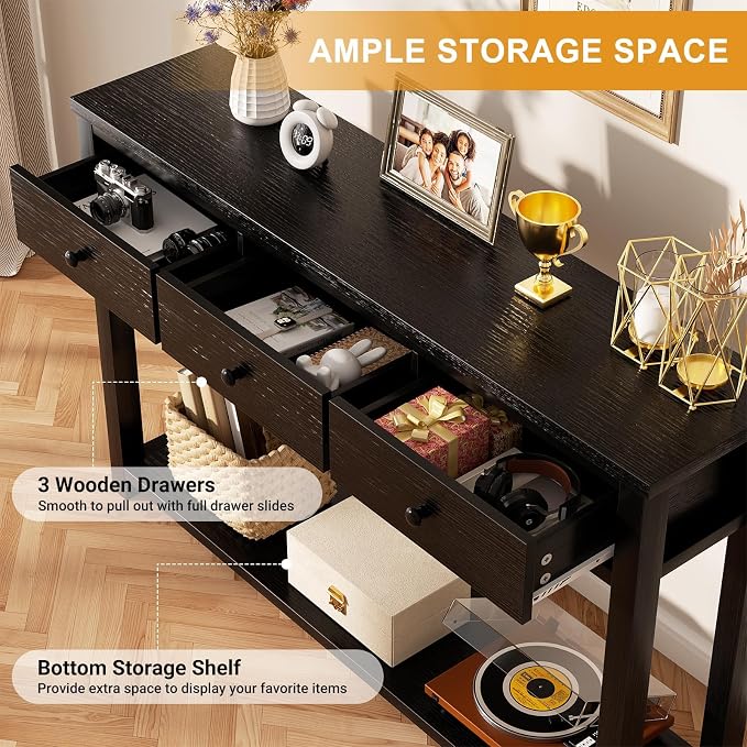 Homieasy Farmhouse Console Table - Image 5