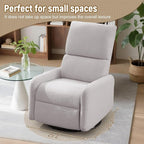 Korser 360° Rocking Chair, Nursery Rocker Chair - Image 7