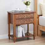 Nightstand, Farmhouse Bedside Table - Image 4