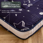 MAXYOYO Futon Mattress, Extra Thick Folding Sleeping Pad Breathable Floor - Image 4